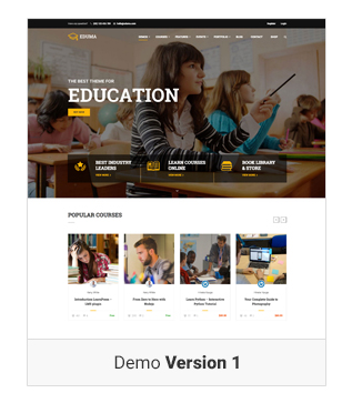 demo 3 Create online course website | Learning Management System