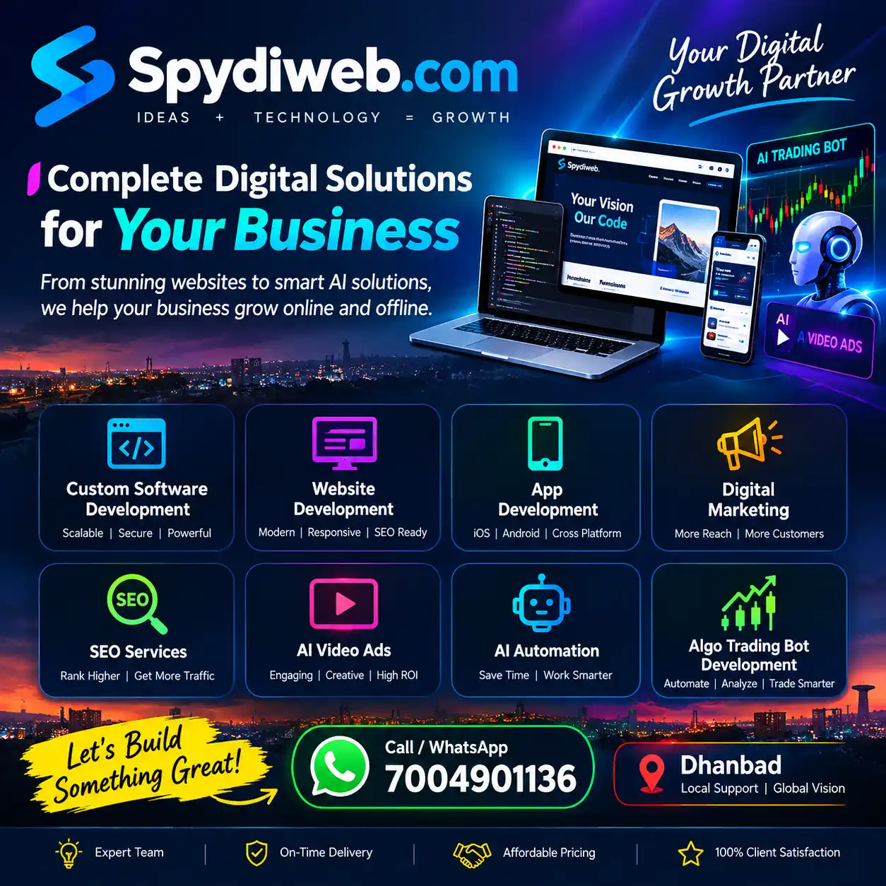 Best Web Development Company in Dhanbad for Website