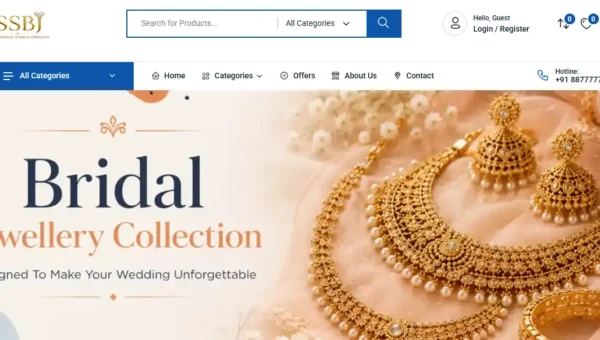 Shiv Shankar Burman Jewellers – Premium Jewellery Website & Online Catalogue